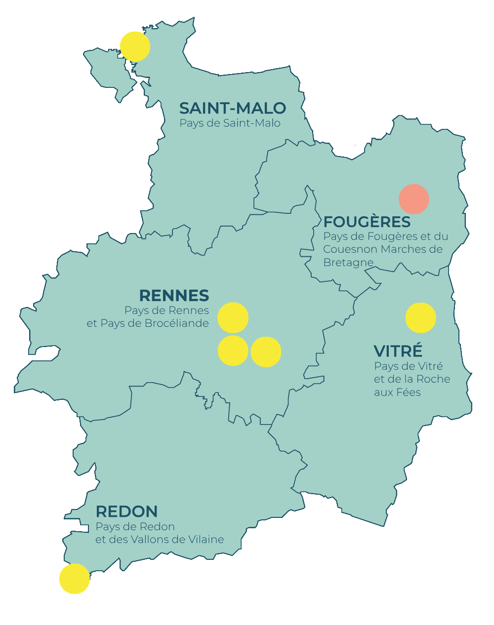 carte des antennes