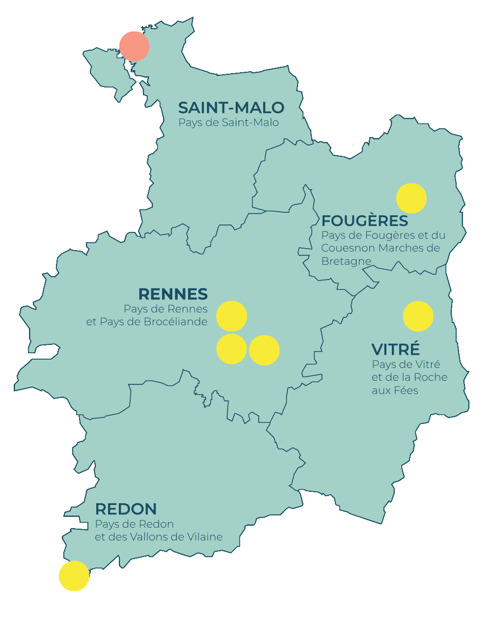 carte des antennes